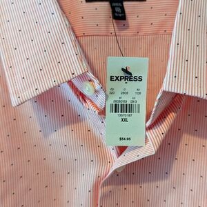 NWT Express slim fit dress shirt XXL